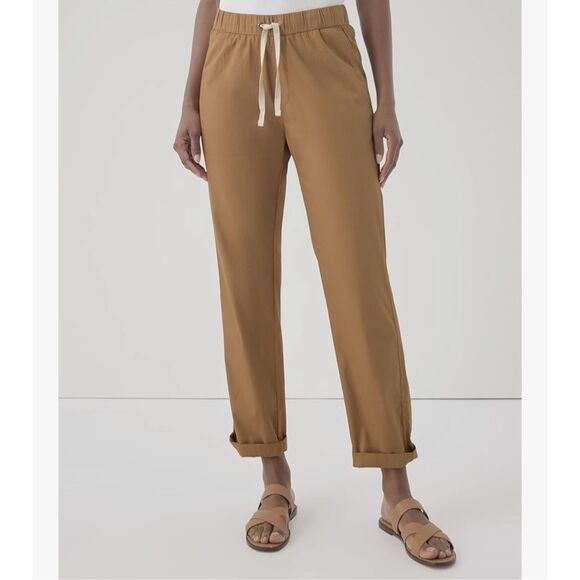 Pact Pants - Pact Organic Cotton Women's Daily Camel M Pants
